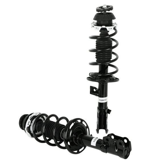 SCITOO Front Complete Struts Spring Assembly Shocks Struts Fits 2006-2008 for Honda Fit Quick Struts 11411 11412 - Set of 2