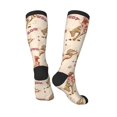 thumbnail image 5 of Lsque Howdy Cowgirl Printed Crew Socks Men's Women's LightWeight Thin Casual Calf Socks ,Knee High Socks,Cotton Socks, 5 of 9