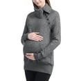 thumbnail image 2 of Maternity Active Envelope Collar Sweatshirt, 2 of 3