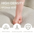 thumbnail image 2 of UIXE 360° Swivel Barrel Accent Chair, Chenille Upholstered Kitchen Dining Room Chair, Makeup Vanity Side Chair for Bedroom Living Room - Light Sand, 2 of 6