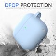 thumbnail image 4 of Funda protectora de silicona Brujula para AirPods 4 2024 Azul, 4 of 6