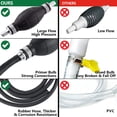 thumbnail image 3 of Conjunto de línea de combustible ZHAOCHENG 8 mm Bombilla de cebado de gasolina con manguera de goma, 3 of 5