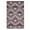 Chocolate, variant on Chloe Non-Slip Floral Damask Indoor Washable Area Rug by Blue Nile Nills