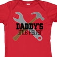 thumbnail image 4 of Inktastic Daddy's Little Helper Tool Set Boys Baby Bodysuit, 4 of 5