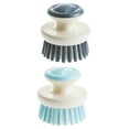 thumbnail image 4 of Raindrops 2Pcs Cleaning Brush Compact Plastic Scrubber for Kitchen Use Dish Washing, 4 of 8