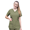Heather Olive, variant on Adar Pro Heather Scrubs for Women - Elevated V-Neck Scrub Top - P4212H - Heather Navy - XXS