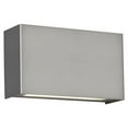 thumbnail image 2 of WAC Lighting Blok 1-Light LED 3000K Contemporary Aluminum Wall Sconce in Nickel, 2 of 5