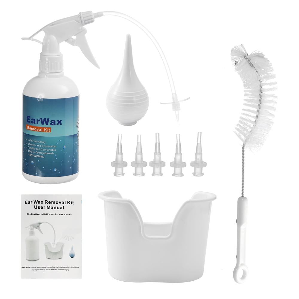 Household Practical Ear Wash Kit Easy Using Ears Cleaning Tool Suite