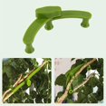 thumbnail image 4 of Clip de estilo, extractor de ramas, herramientas de jardinería, abrazadera de fijación de ramitas, reutilizable, verde, 125X15mm, 10 Uds., doblador de ramas de plantas, 4 of 5