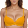 thumbnail image 2 of XIYON Women Soft Comfortable Bra Women's T Shirt Bra With Push Up Padded Bralette Bra No Underwire Seamless Comfortable Soft Cup Bra Comfort, 2 of 7