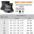 thumbnail image 3 of QRIC Women Workout Hot Sweat Waist Trainer Corset Gym, Sports, Workout Fitness Trimmer Belt for Weight Loss Double Firm Control Compression Abs Belt for Women Faja de mujer, 3 of 7