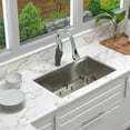 thumbnail image 3 of Transolid Kwssu321910 Kws 32" Undermount Single Basin Stainless Steel Kitchen Sink -, 3 of 15