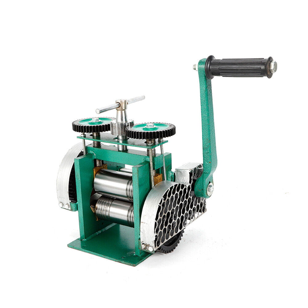 Jewelry Rolling Mill Machine 3 inch 75mm Gear Ratio 1:6 Presser Rolling  Mills