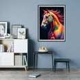 thumbnail image 7 of Diamond Art Kit for Adults, Vibrant Colorful Horse Portrait Diamond Painting for Adults Beginners, DIY Diamond Art Painting Kits, 5D Diamond Painting Crafts for Home Decor 12x16 Frameless, 7 of 7