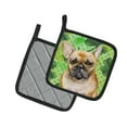 thumbnail image 2 of Caroline's Treasures French Bulldog St Patrick's Pair of Pot Holders, 2 of 3