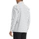 thumbnail image 3 of Camisa de manga larga para hombre con patrón de lunares INSPIRE CHIC, camisas de negocios en bloque de color S blanca, 3 of 6