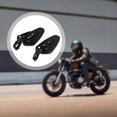 thumbnail image 4 of Espejos Retrovisores Laterales Con Mango De Barra De Aluminio Negro Trasero Universal Para Motocicleta Monstrate VI009262-01, 4 of 6