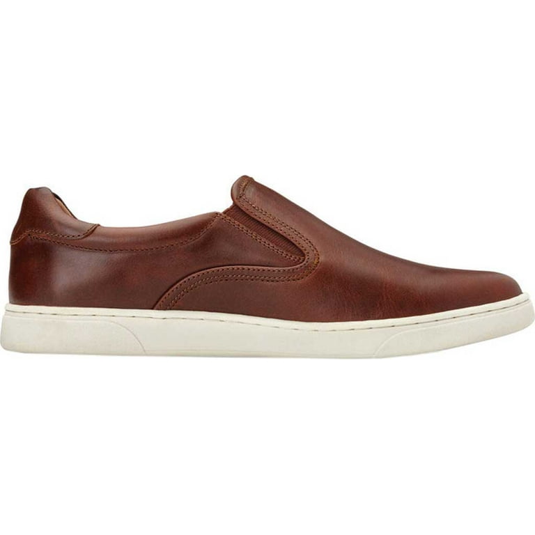 Men s Vionic Brody Slip On Sneaker Dark Brown Leather 8 M
