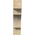 thumbnail image 2 of Ekena Millwork 6"W x 26"D x 26"H Westlake Block Rough Sawn Bracket, Douglas Fir, 2 of 25