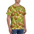 thumbnail image 5 of Rocae Tropical Summer Fruit for Men's Moisture-Wicking Crew Tee - T-Shirt for Sports, Outdoor Activities, and Casual WearX-Large, 5 of 9