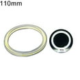 thumbnail image 4 of Walbest 1PC 4 33" Projector Universal RGB LED Fog Light White COB Angel Eye Rings DRL Driving Bulbs (White), 4 of 7