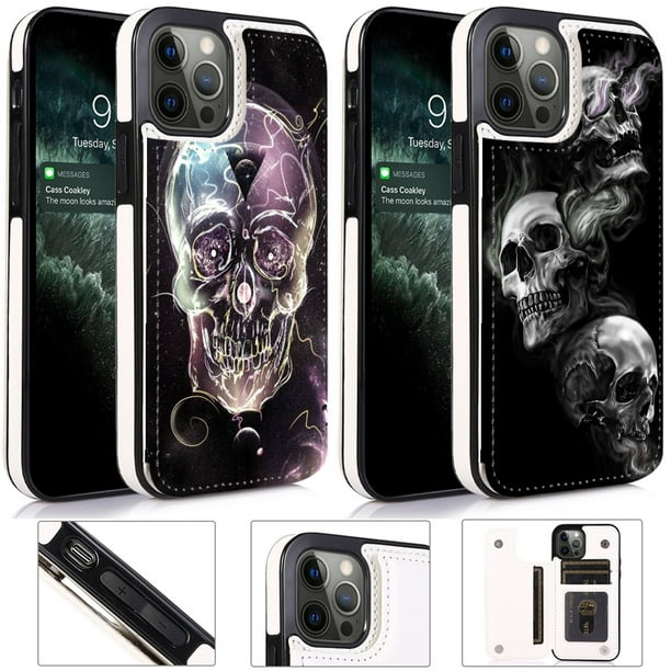 Kcysta for apple iphone case 12 pro, fundas iphone 13,Shock-proof Slim Wear-resisting Slim PU Leather Luxury Protective Smart Cover for iphone 12 11 PRO Max X 7 XS 6 Plus 8 XR 5 - Walmart.com