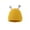 Yellow, variant on Kids Light-up Beanie Caps Soft Winter Warm Snail Antenna Knit Hats Kids Skull Caps