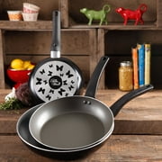 The Pioneer Woman Butterfly 3-Piece Non-Stick Fry Pan Set with Butterfly Logo
