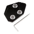 thumbnail image 1 of Almencla Motorcycle Side Stand Extension Pad for K1200S/R 2005-2008 , Black, as described, 1 of 7