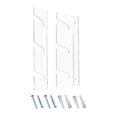 thumbnail image 3 of jinwen Planche à Roulettes Mur Rack d'Affichage Planche à Roulettes Plate-Forme pour Skateboarders Durable Transparent, 3 of 9