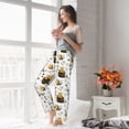 thumbnail image 5 of Sikiie Honey Bee Insect Women’s Ultra-Soft Comfy Lounge Pants Sleepwear Comfy Lounge Pants Drawstring Sleep Bottoms with PocketsSmall, 5 of 6
