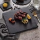 thumbnail image 1 of Plato de pizarra para cena, postre, sushi, comida occidental, plato de pizarra negra, vajilla, plato plano, plato japonés para barbacoa, bistec, 1 of 2