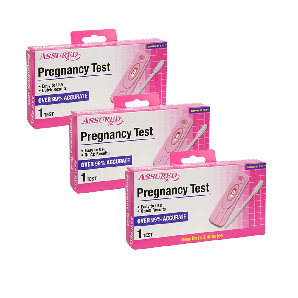 Pregnancy Test Assured Pregnancy Kit Combo 3 Kits 99 Accuracy