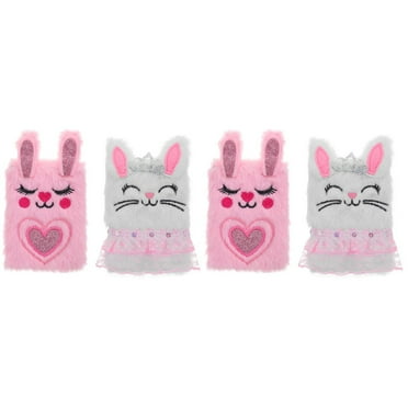 4 Pcs Mini Notebook Note Pads Lovely Diary Book Trip Journal Daily Use Journal Book Cartoon Notepad Travel