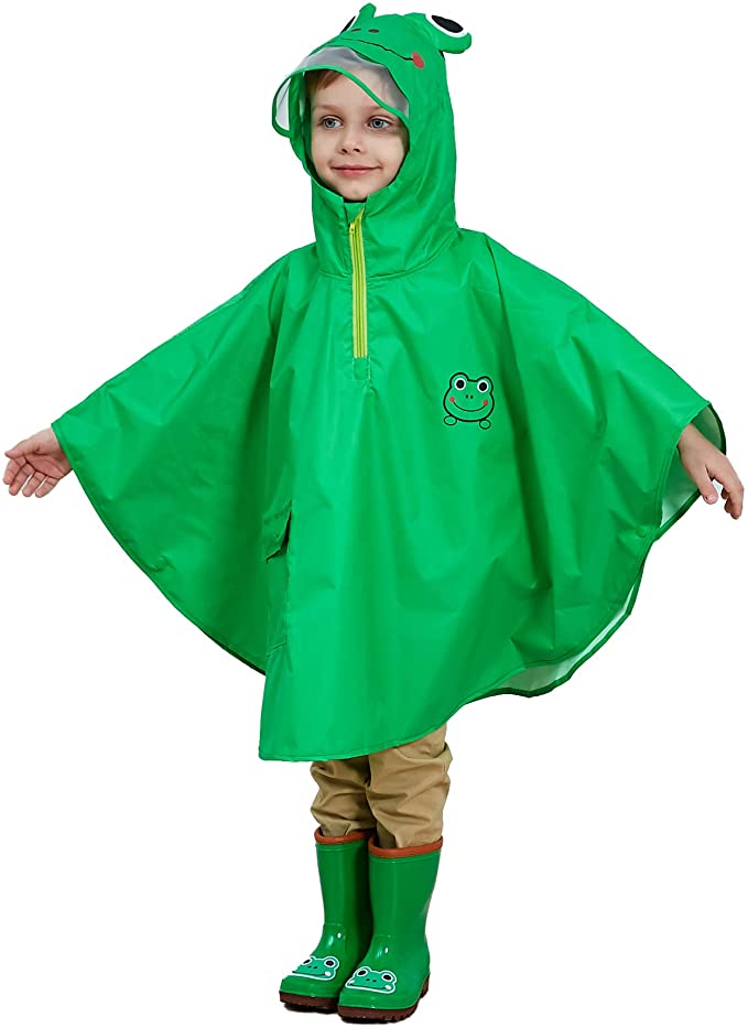 frog rain poncho