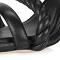 thumbnail image 6 of Jimmy Choo Women's 'Diosa' Leather Mule Sandal Heels Black, 6 of 6