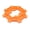 Orange, variant on Volareo Mexican Train Hub - Replacement Hub Centerpiece for Mexican Train Dominoes (Gray)