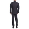 thumbnail image 5 of Raphael Men's Regular Classic Fit Charcoal Gray 2 Button Men's Suit, 5 of 5