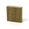 thumbnail image 4 of 1" x 3-1/2" x 3-1/2" Poplar Rosette Bullseye Paint Grade Plinth Blocks (2), 4 of 4