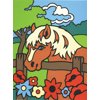 Mini Paint By Number Kit 4.5"X7"-Pony