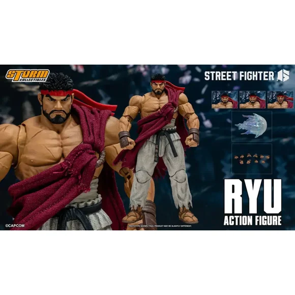 Originate Storm Toys Street Fighter 6 Ryu Figure Street Fighter Anime Figurine Action Figures Statue Model Toy Figurine Gifts