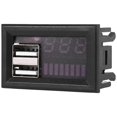 thumbnail image 5 of 12V Digital Voltmeter Voltage Battery Panel Meter for Car Motorcycle USB 5V 2A Output, 5 of 5