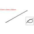 thumbnail image 4 of 0.5mmx5mmx300mm Spring Steel Extension Tension Springs Black, 4 of 5