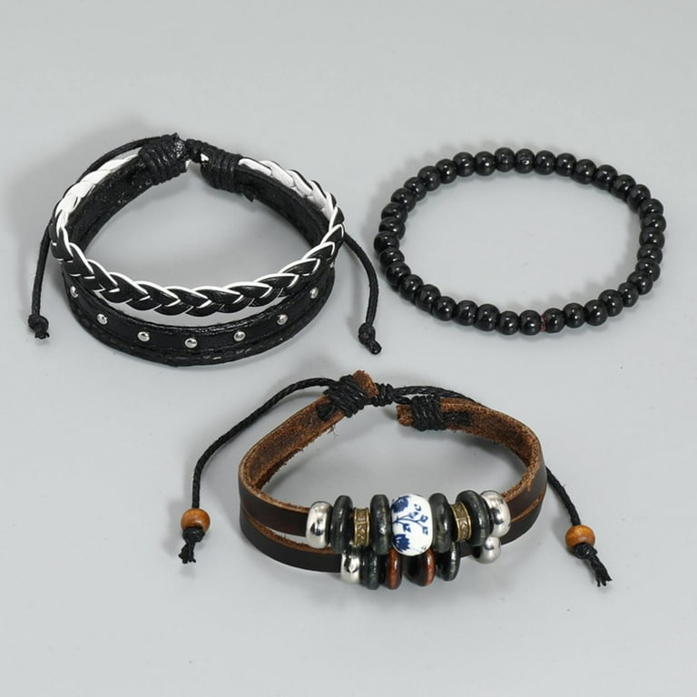 Simple Leather Bracelets