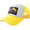 thumbnail image 2 of American and Colombia Flag Casual Baseball Cap Mesh Sports Cap, 2 of 8