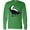 Kelly Green, variant on Inktastic Animals Cute Skunk Wasn't Me Long Sleeve T-Shirt