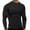 Black, variant on Athletic Workout Shirts for Men Spring and Summer Fitness Sports Quick Frying Long Sleeve T Shirt Solid Color Tight Elastic Bottoming Top Compression Shirt Men, Mens Shirts XXXL