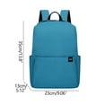 thumbnail image 2 of Clearance Backpacks for School Bags,Solid Color Small Backpack And Schoolbag Lightweight Schoolbag, 2 of 5