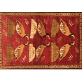 thumbnail image 1 of Ahgly Company Indoor Rectangle Persian Orange Traditional Area Rugs, 8' x 10', 1 of 1