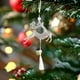 thumbnail image 5 of Adornos para Árbol de Navidad con Purpurina, Encaje, Copos de Nieve, Corazones, Mariposas, Colgantes, Adornos Navideños., 5 of 6